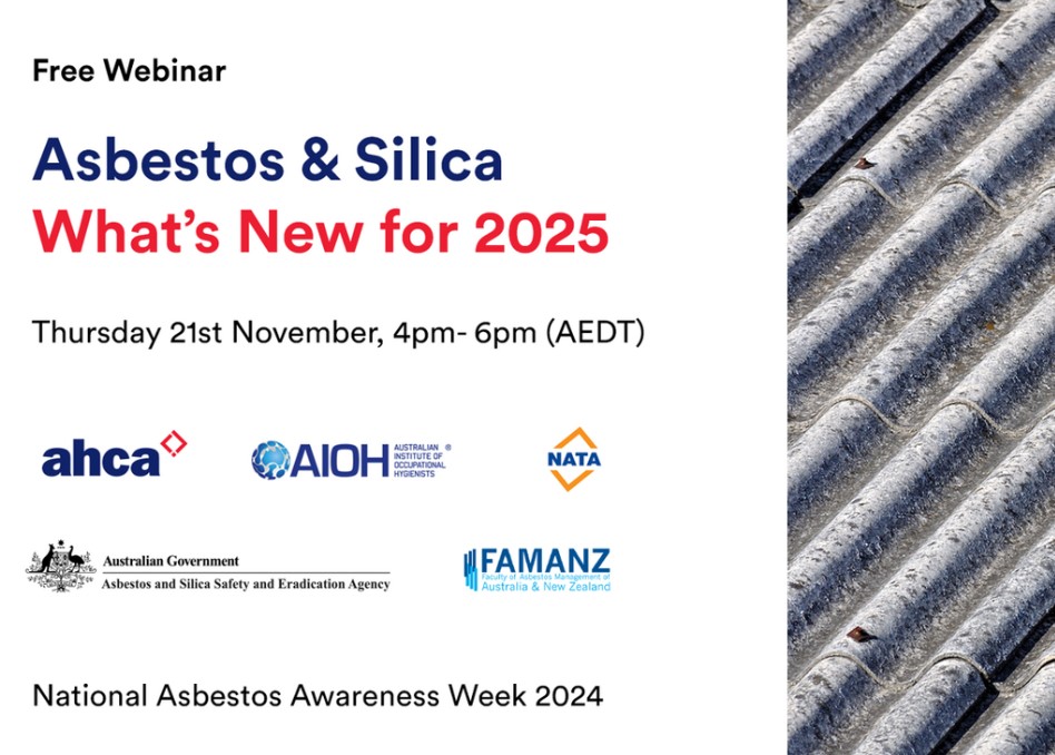 Asbestos & Silica - What's New for 2025